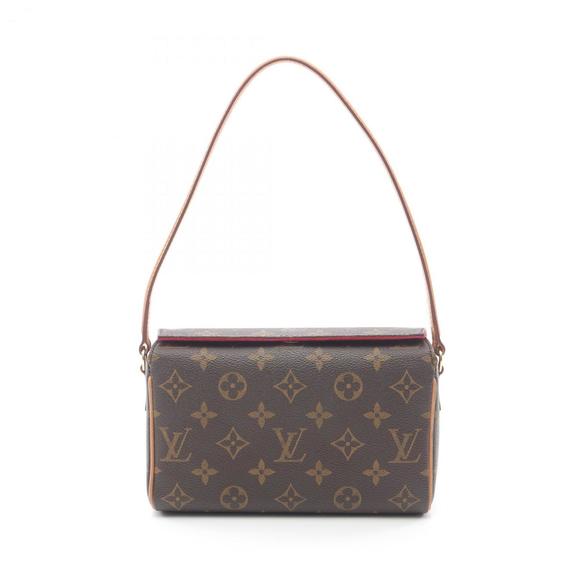 LOUIS VUITTON Brown Monogram Leather Bag - Picture 1 of 10